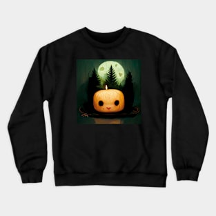 Halloween Pumpkin waiting for you Crewneck Sweatshirt